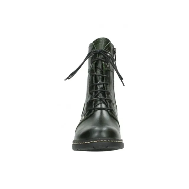 Wolky 01260 Red Deer Softy Wax Boots Groen