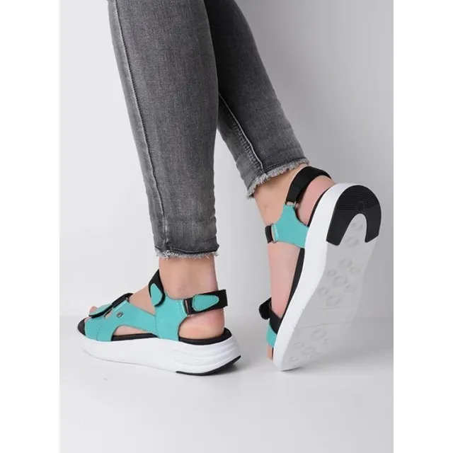Wolky 0565030 Sandalen Groen