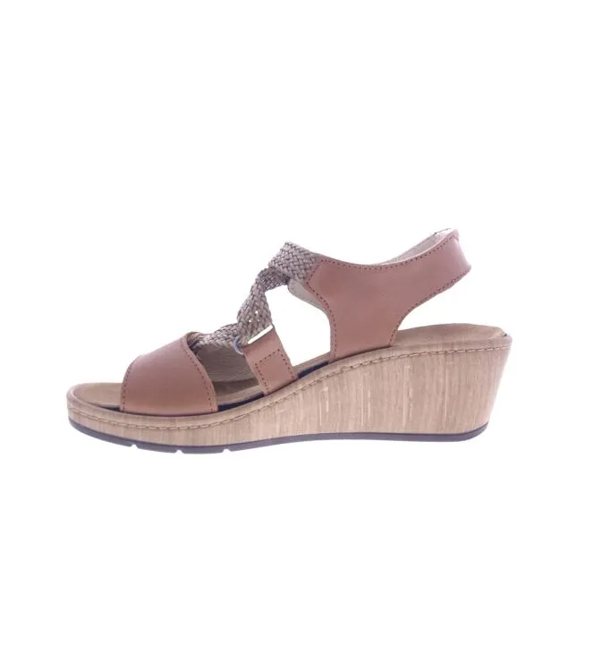 Wolky La Jolla Viagretta cognac Sandalen